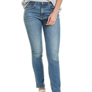 ASKK NY Women's Blue Lexington Cigarette Leg Jean Size 33 NWT